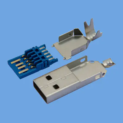 KLS1-149  A Male Solder USB 3.0 connector
