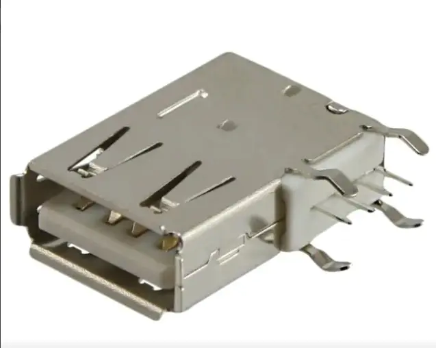 KLS1-191 Upright dip 90 A Female USB Connectors