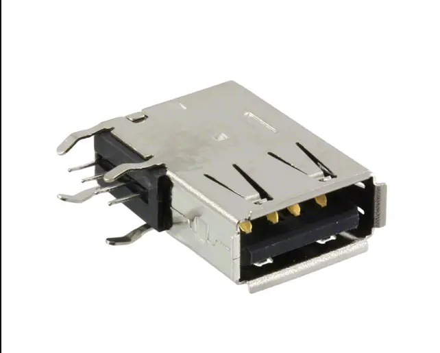 KLS1-191 Upright dip 90 A Female USB Connectors