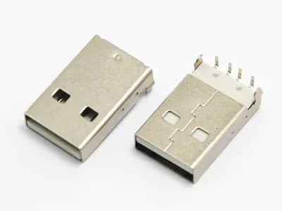 KLS1-180A Dip 90 A Male Plug USB Connector