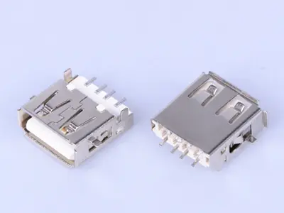 KLS1-181H MID MOUNT 3.9mm A Female SMD USB Connector