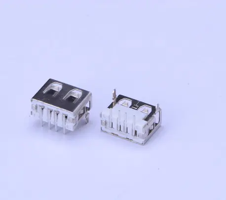 KLS1-1804 A Female Dip 90 USB Connector L10.0mm