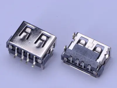 KLS1-1182 A Female SMD USB Connector L10.0mm