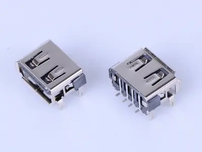 KLS1-1832 A Female SMD USB Connector L10.0mm