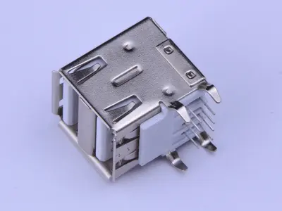 KLS1-153 2X01 A Female Dip 90 USB Connector
