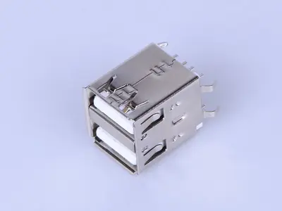 KLS1-189 2X01 A Female Dip 180 USB Connector