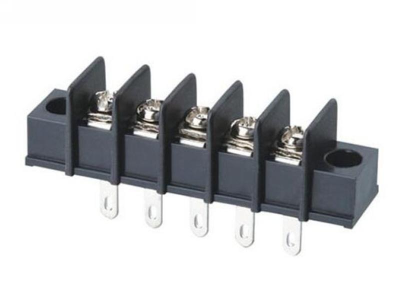 KLS2-25C-7.62 Pitch 7.62mm with Mount Hole Barrier Terminal Blocks