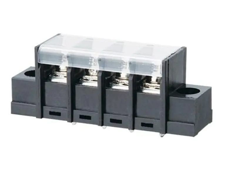 KLS2-48B-7.62 Pitch 7.62mm with Mount Hole Barrier Terminal Blocks