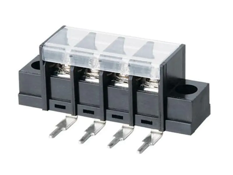 KLS2-48R-7.62 Pitch 7.62mm with Mount Hole Barrier Terminal Blocks