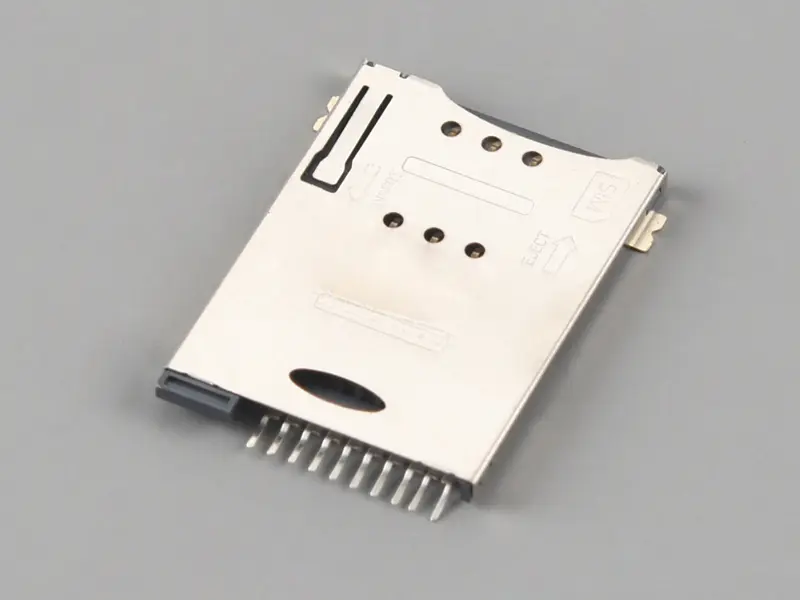 KLS1-SIM-085 PUSH PUSH 8P H1.85mm with CD Pin SIM Card Connector
