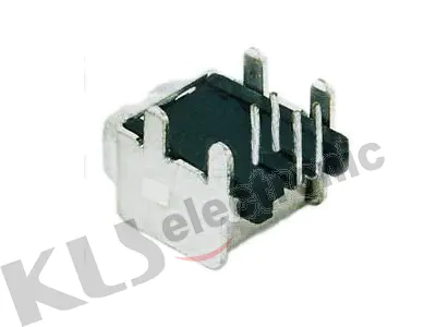 KLS1-1394-4FC IEEE 1394 Connector 4P PCB Dip 90