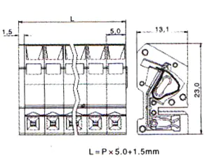 KLS2-MZ-5.00 5.00mm Female MCS connectors