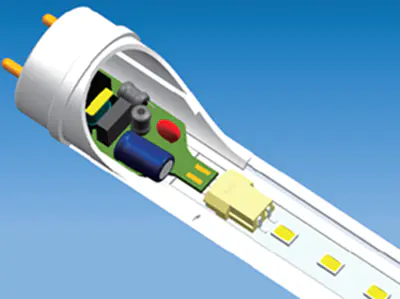KLS2-L31 EDGE Connector for T8 LED Lighting