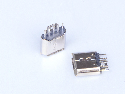 KLS1-4253 CONN MICRO USB 5P Clip type 1.0mm